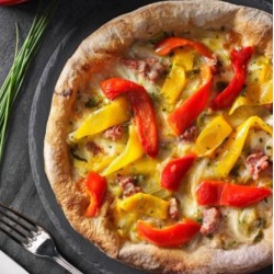 Pizza Peperonata - il massimo della pizza