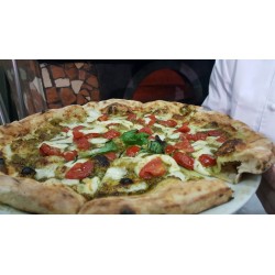 Pizza con Pesto e Filetto - Pizzeria Del Re