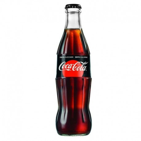 CocaCola Zero in vetro 33 -...