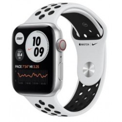 Apple Watch Nike Serie6 GPS+Cell 44mm Silver Alum./P.Plat./Blk Sp.B.