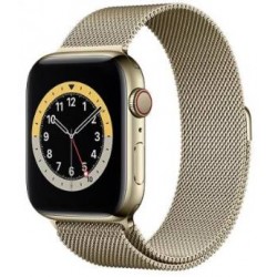 Apple Watch Serie6 GPS+Cell44mm Gold St.Steel Case/Gold Mil.Loop