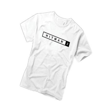 T-Shirt Hitman 2 Bianco L