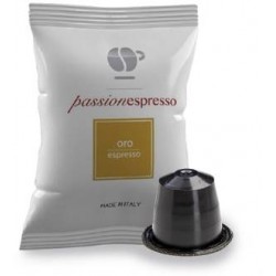 Lollocaffè Capsule Compatibili Nespresso Passionespresso Oro 100pz