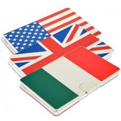 Majestic Custodia Tablet 7" Universale con Tastiera Bandiera USA