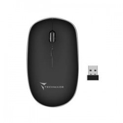 Techmade Mouse Wireless 1600 DPI Nero