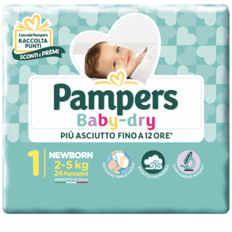 Pannolini Pampers Babydry